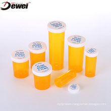 Capsules Injection Pill Vial Plastic Bottle Vial Childproof Cap Vials